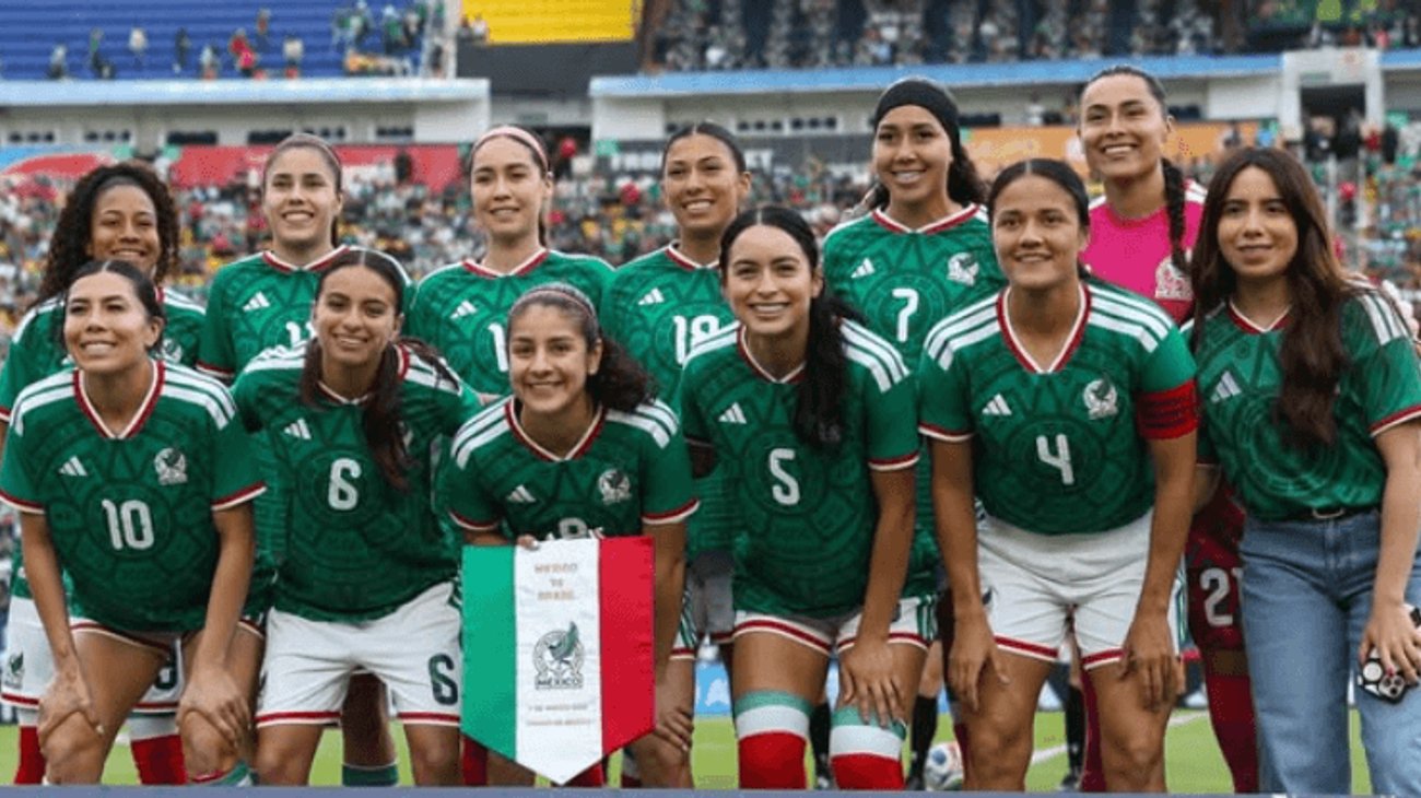México Femenil vence 1-0 a Brasil en amistoso internacional