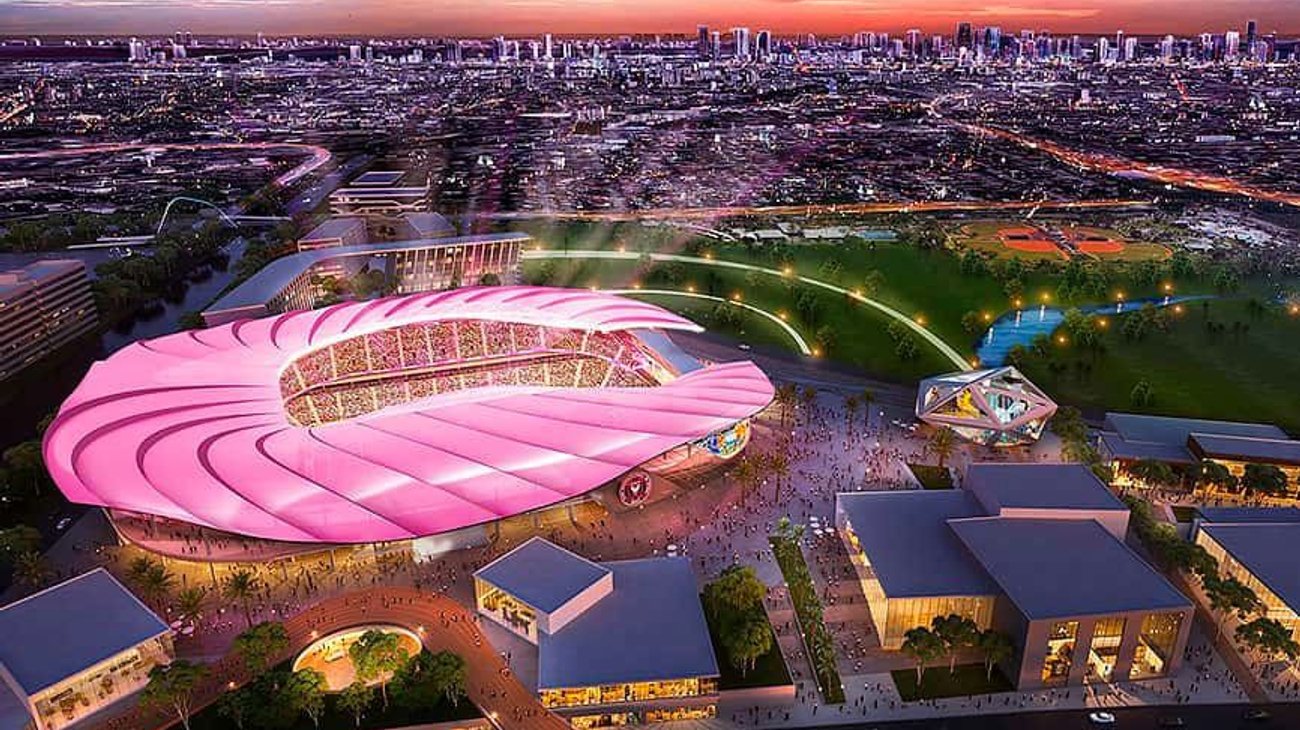 Inter Miami arranca su nuevo estadio, el Freedom Park