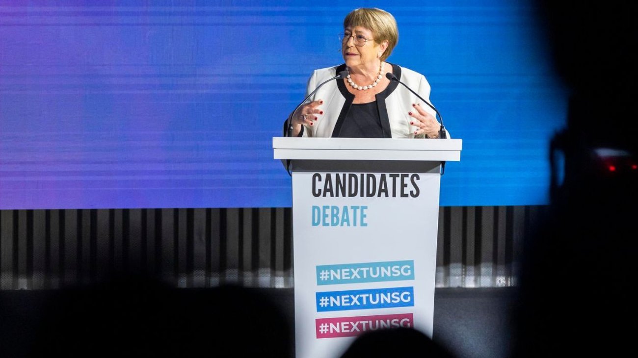 Reafirma México apoyo a Bachelet para liderar la ONU