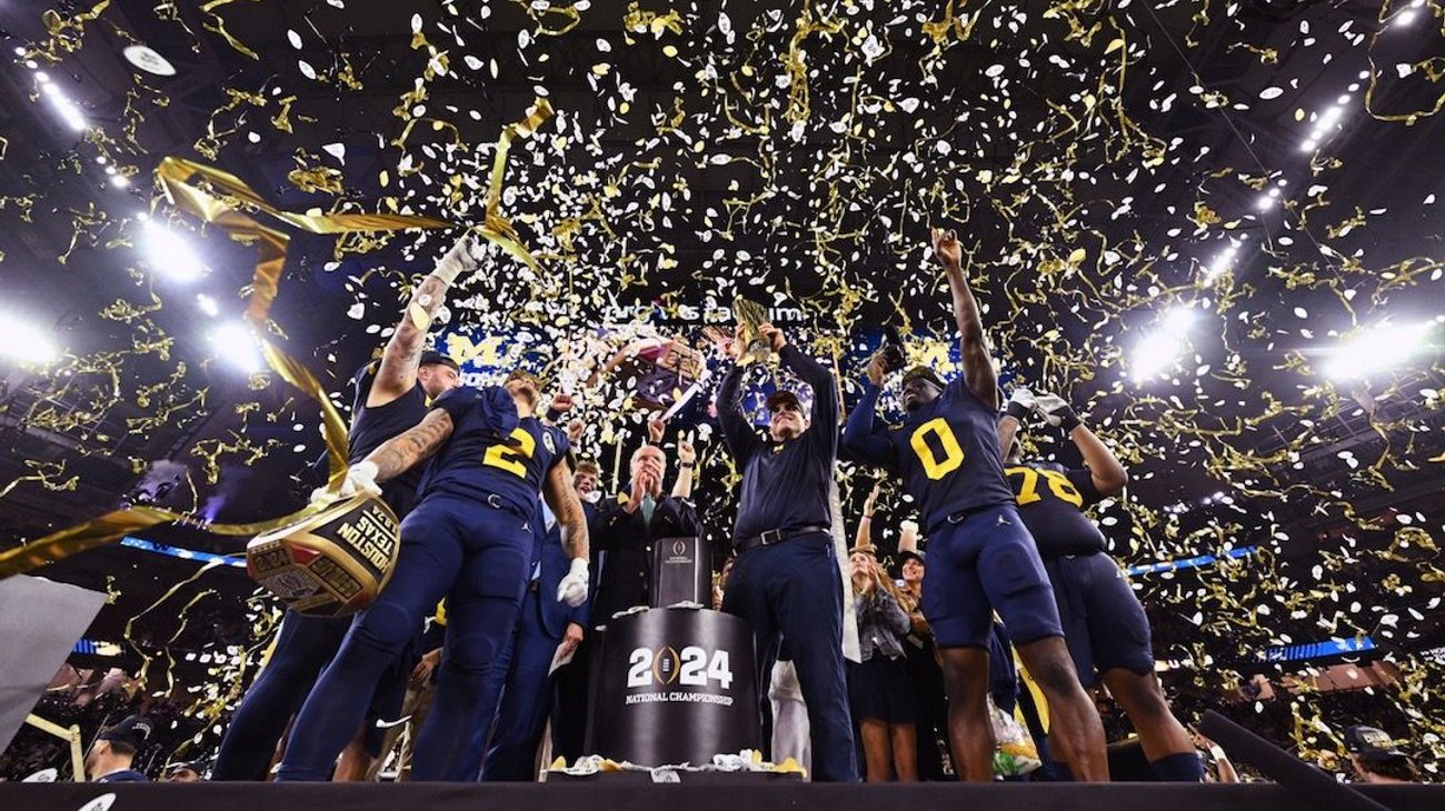 Michigan se proclama campeón del futbol americano colegial