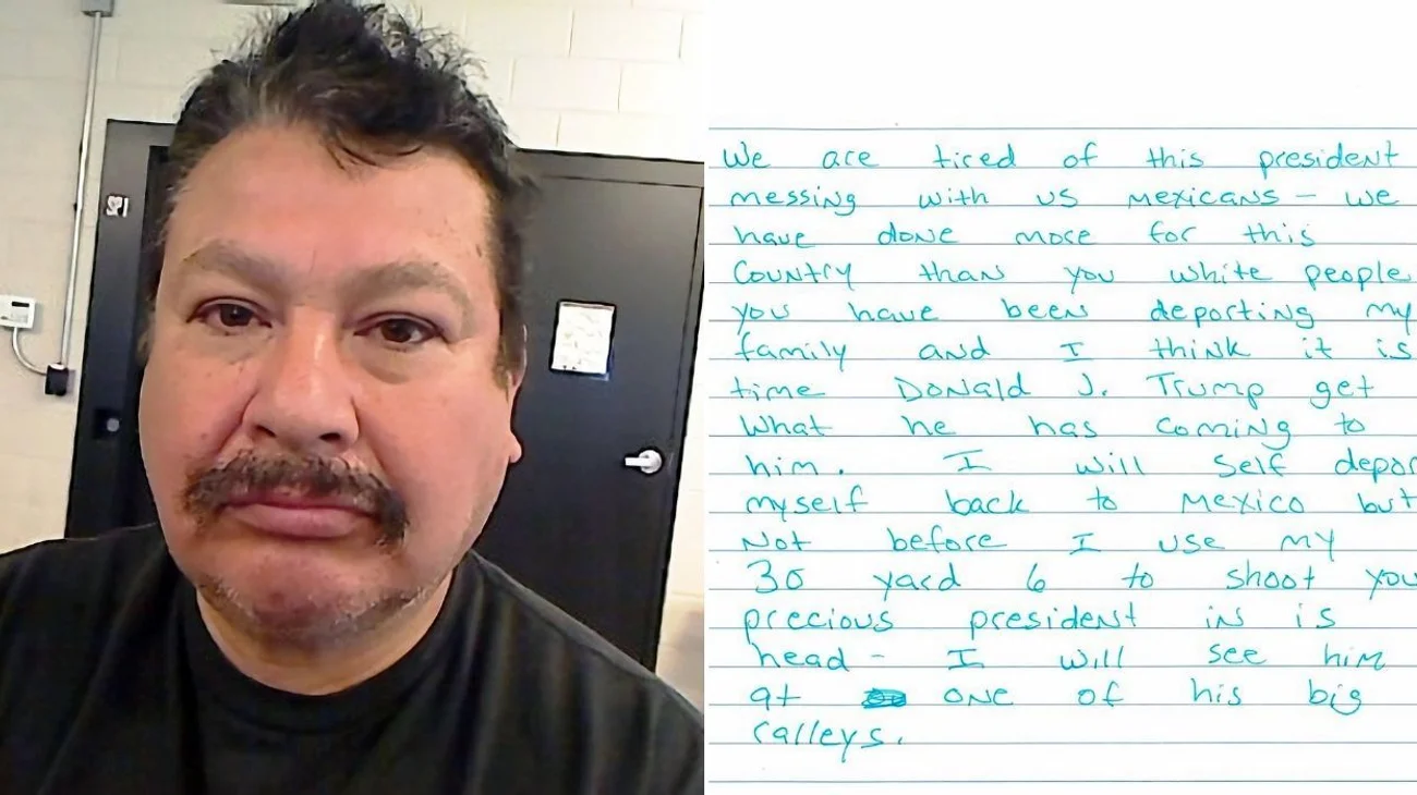 Arresta EU a migrante mexicano que amenazó con asesinar a Trump