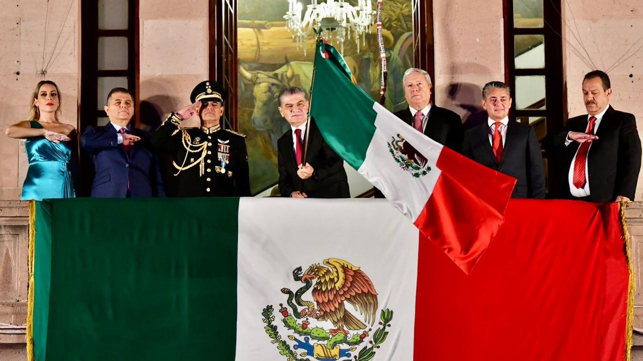 Encabeza Miguel Riquelme su última ceremonia del Grito