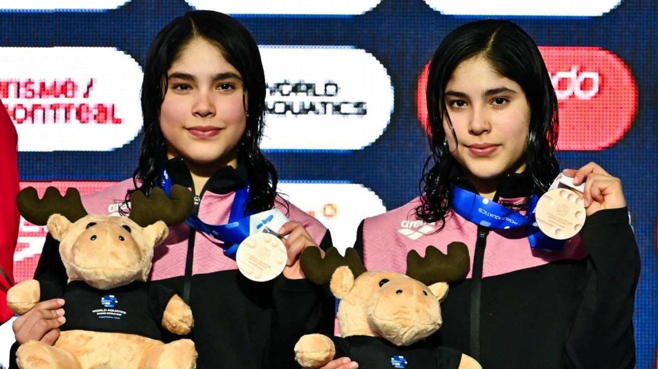 Hermanas Cueva ganan bronce en la Copa del Mundo de Clavados