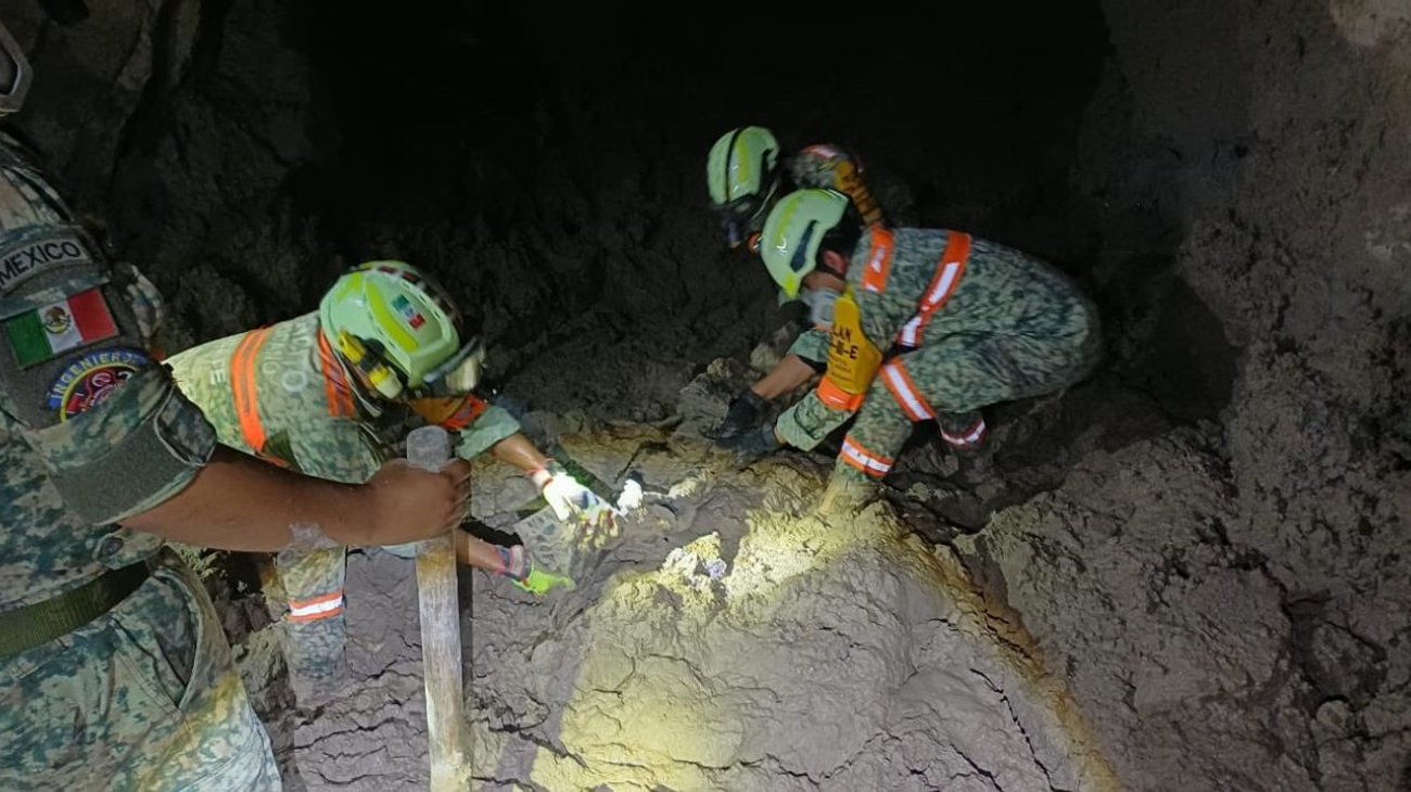 Hallan sin vida al cuarto minero atrapado en mina de Sinaloa