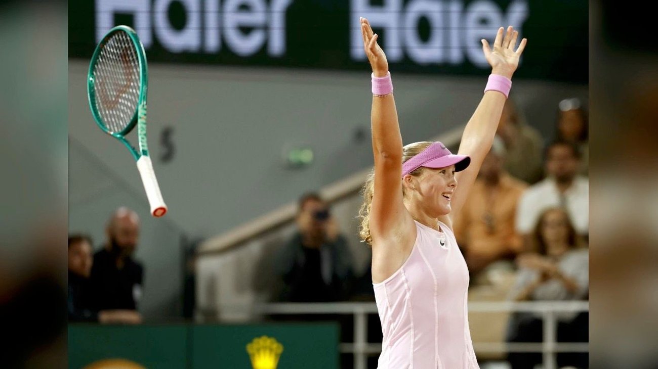 Mirra Andreeva avanza a su primera final de un Grand Slam