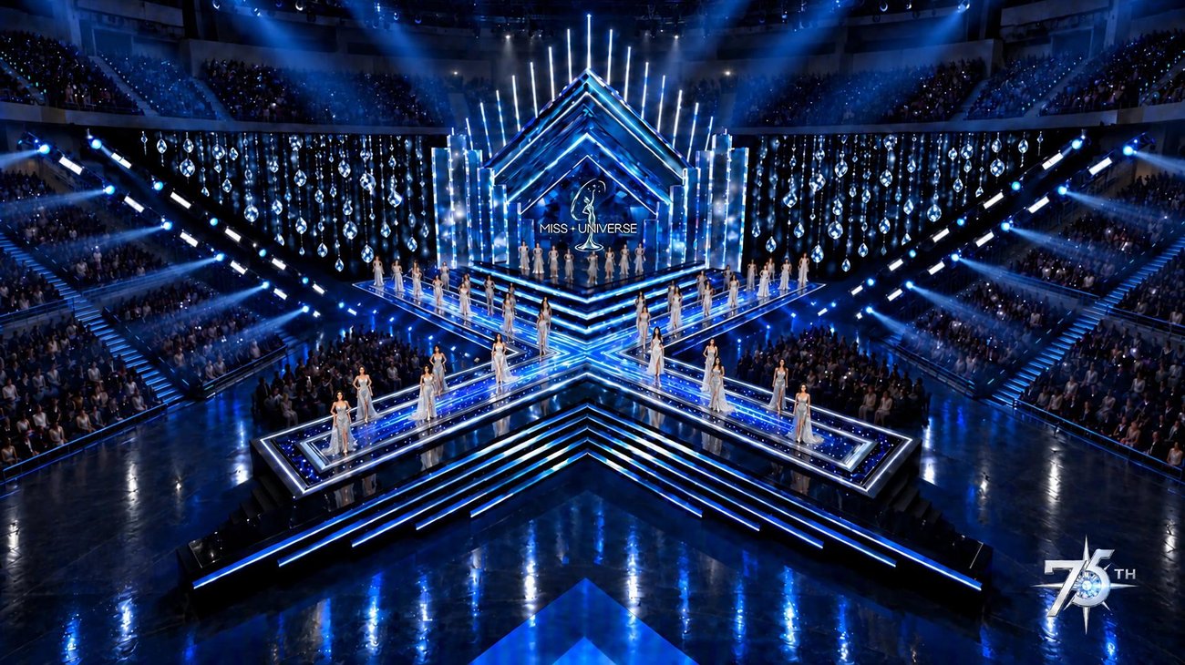 Miss Universo sorprende con escenario vanguardista en Puerto Rico