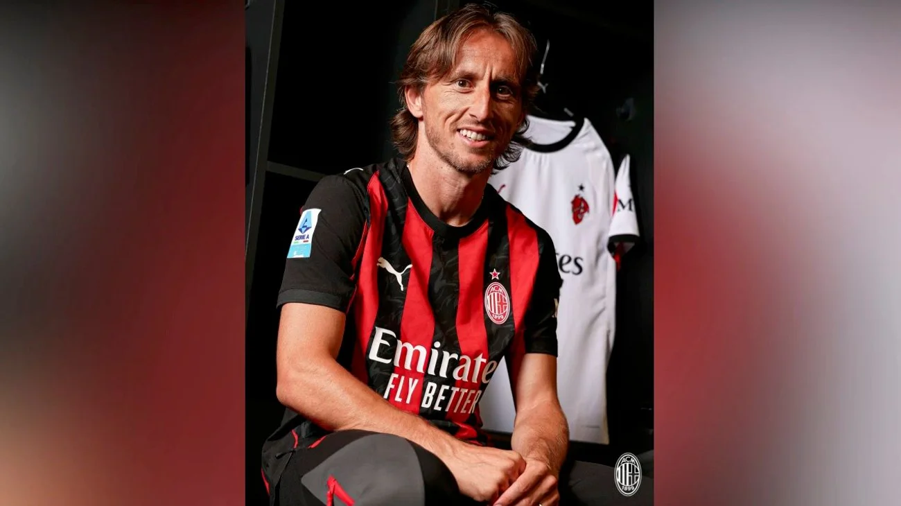 Luka Modric vestirá el 14 con el Milán hasta el 2026