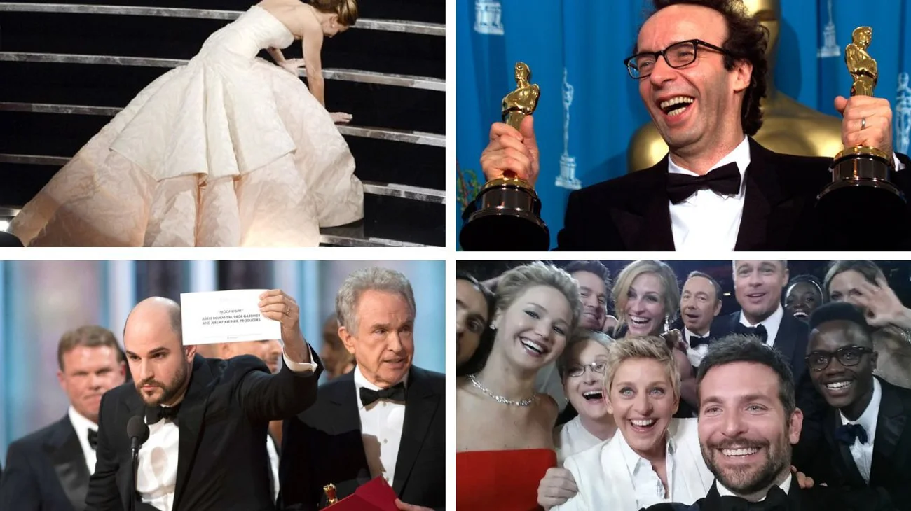 Top 10 momentos más icónicos de los Premios Óscar