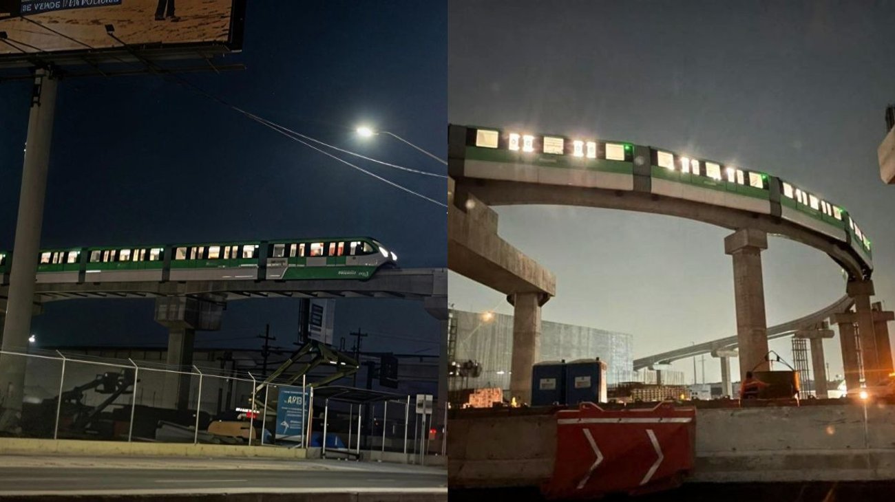 Inician primeras pruebas del Monorriel de la Línea 6 del Metro