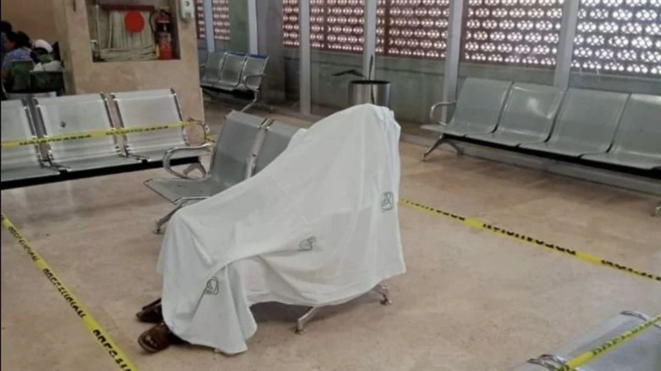 Muere adulto mayor en la sala de espera del IMSS en Colima