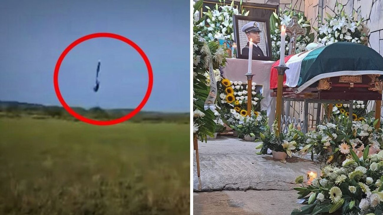 Muere cadete de la Marina al no abrirse su paracaídas 