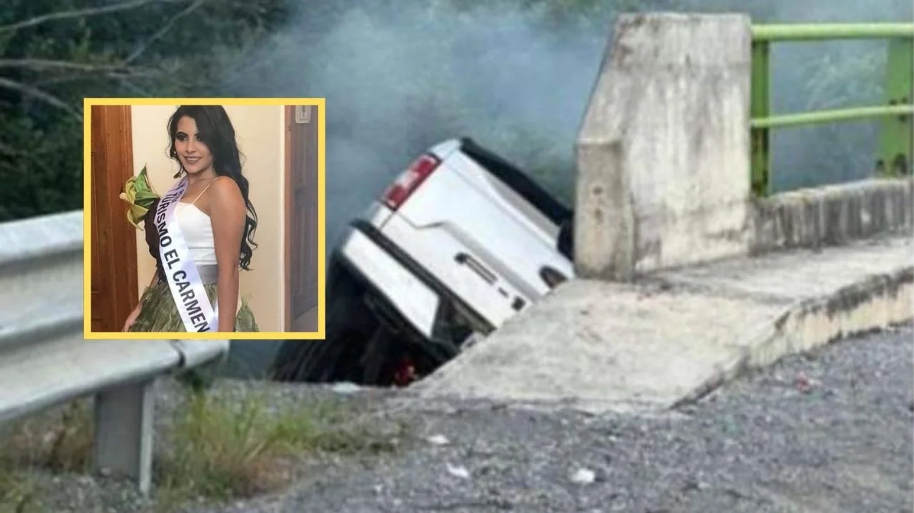 Muere exreina de turismo tras choque en Villaldama, NL