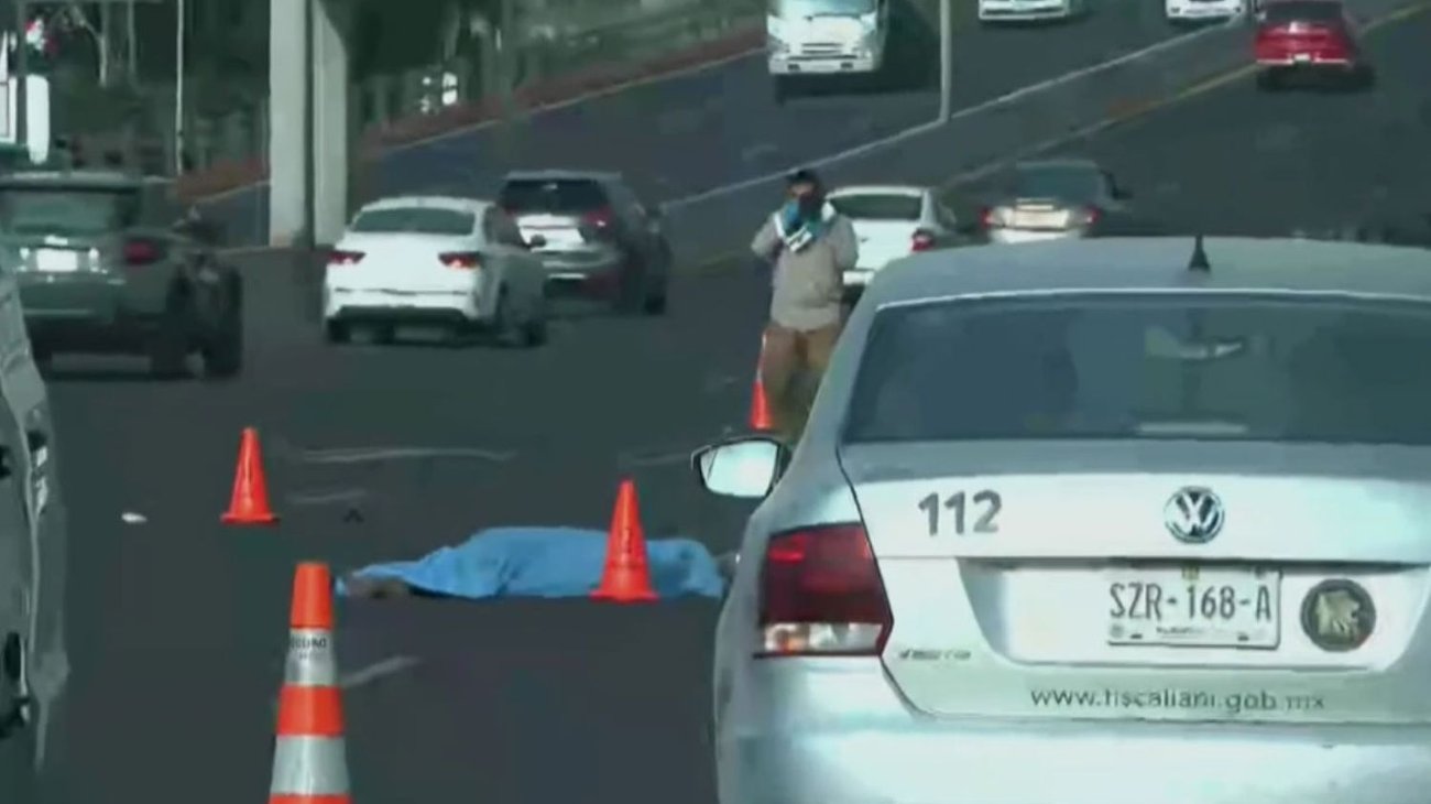 Joven muere atropellado en la avenida Fidel Velázquez