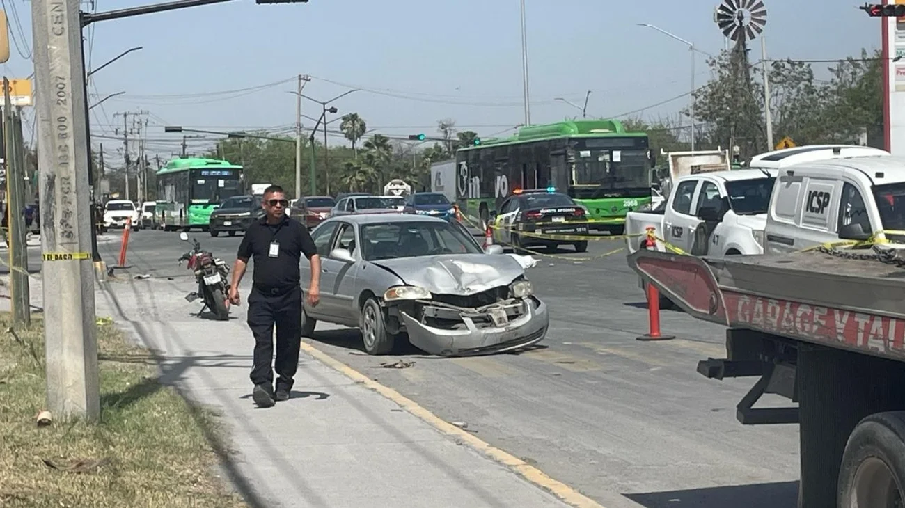 Muere motociclista tras ser arrollado por un vehículo en Huinala