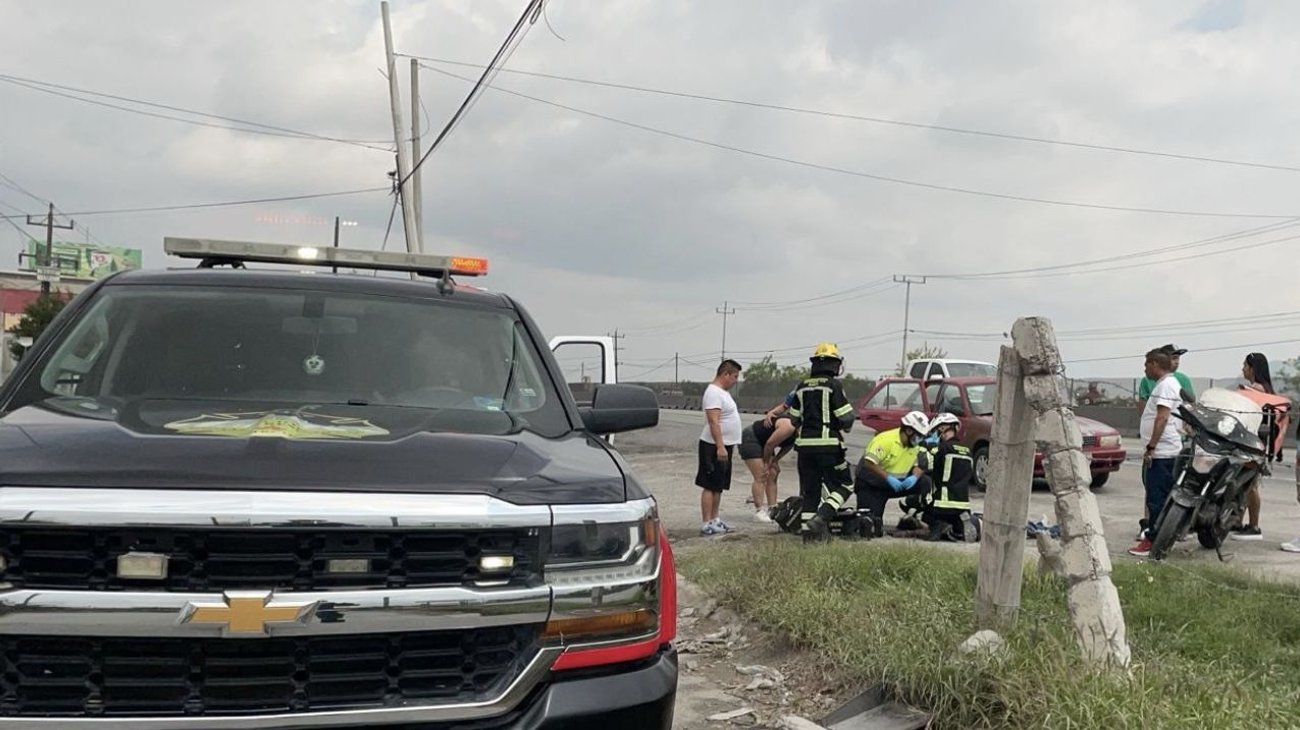 Muere otro motociclista en Libramiento en García