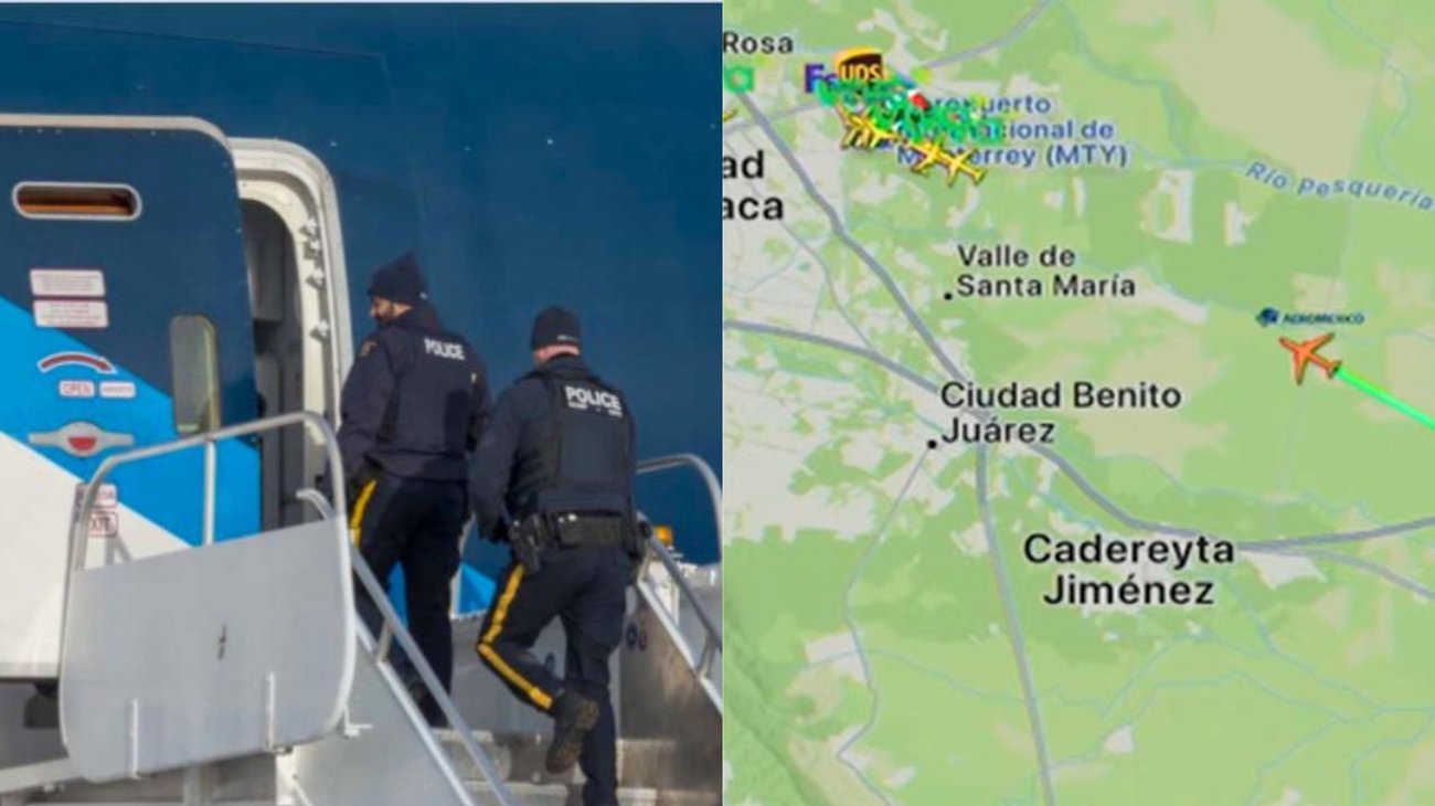 Esperan llegada de vuelo a Monterrey tras muerte de pasajero