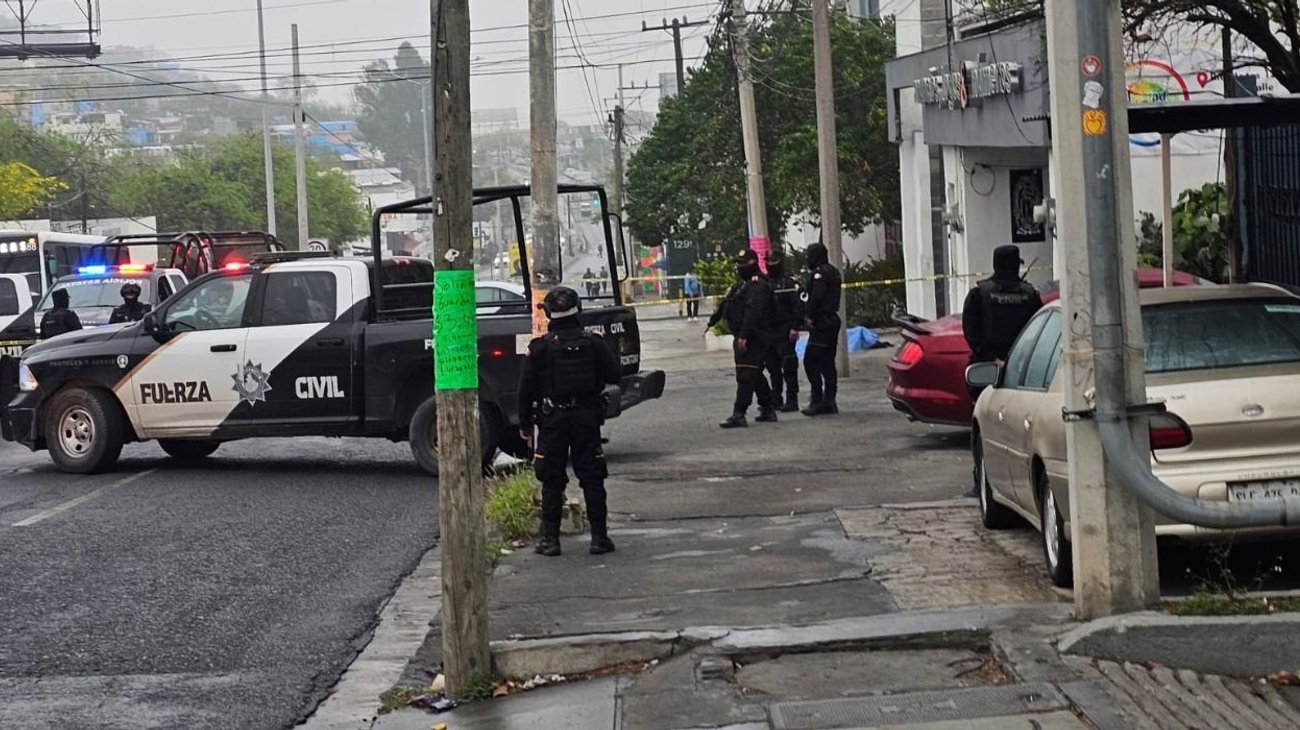 Asesinan a hombre a balazos en avenida Río Nazas, Monterrey
