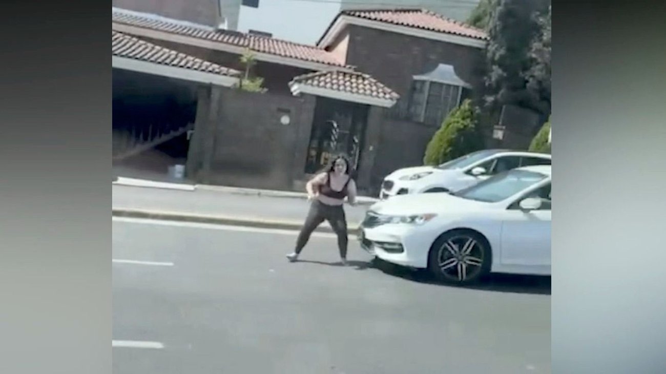 Video: Captan atropello de mujer en avenida Paseo de los Leones
