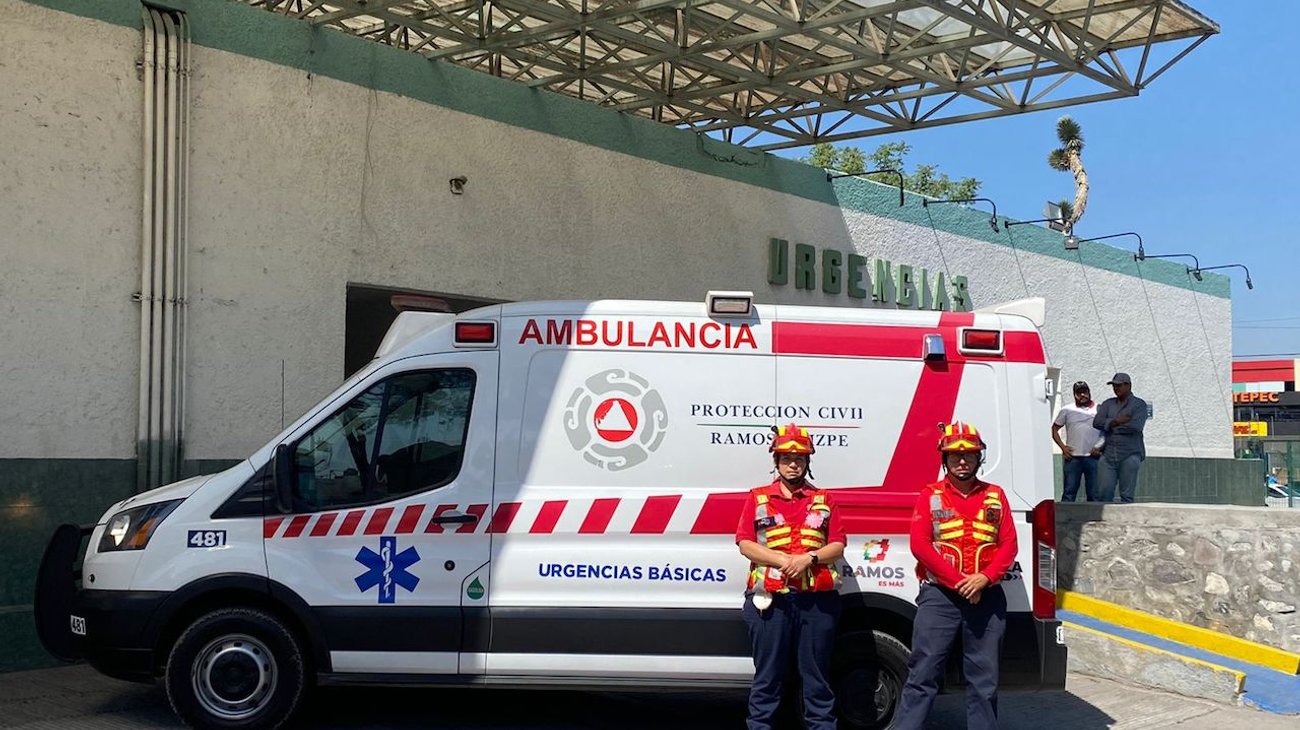 Nace bebé en ambulancia de PC de Ramos Arizpe