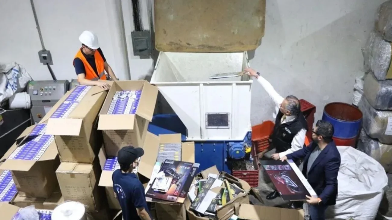 Destruyen casi 11,000 juguetes falsos de marca danesa en CDMX