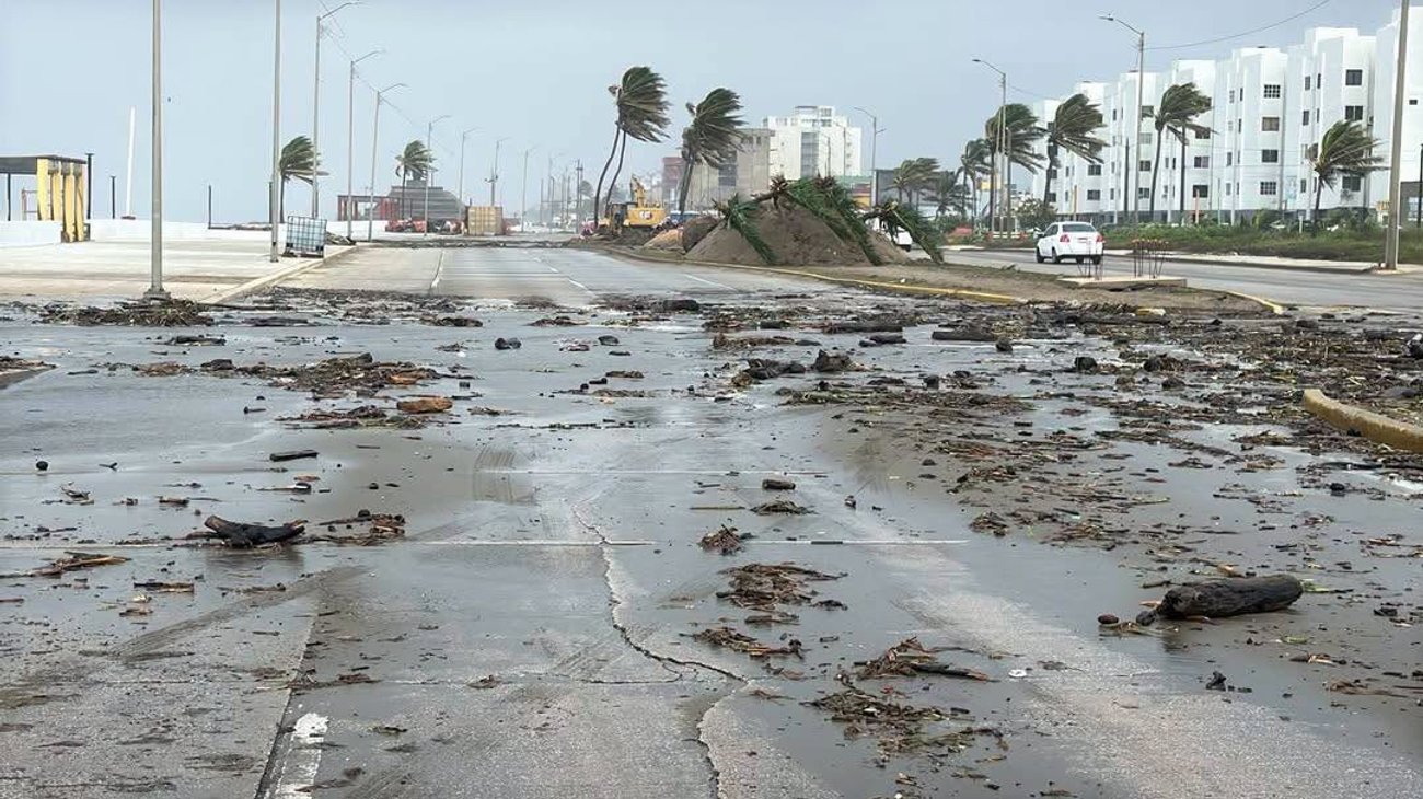 Lluvias dejan 10 muertos e inundaciones en Veracruz