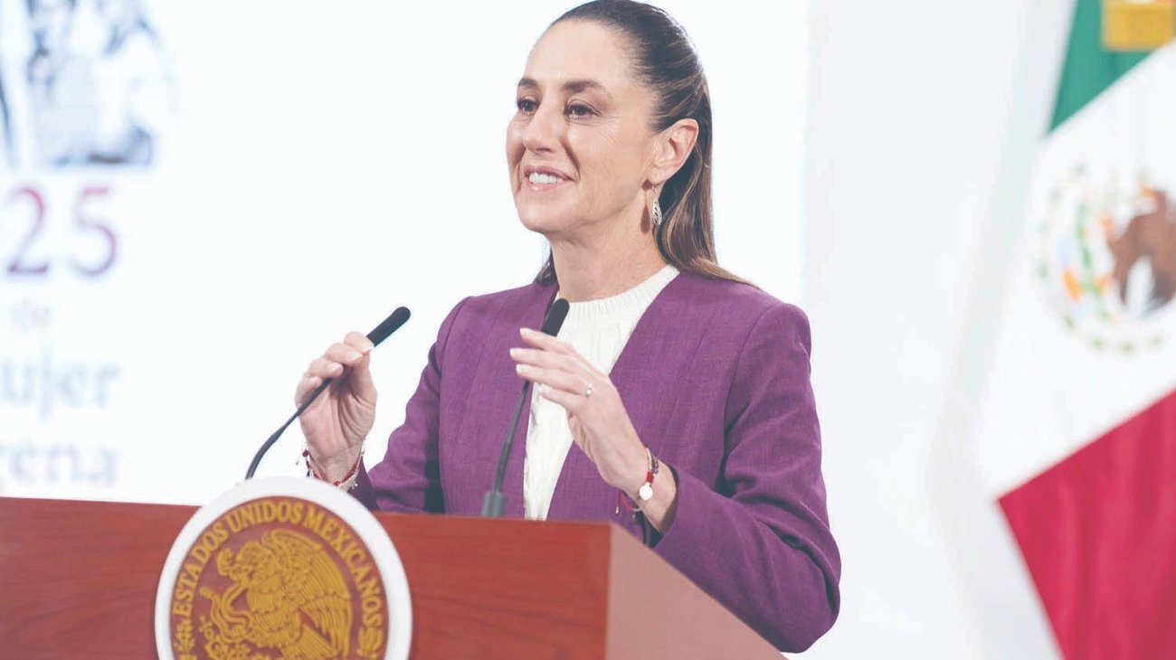 Sheinbaum: pobreza en México es la más baja en 40 años