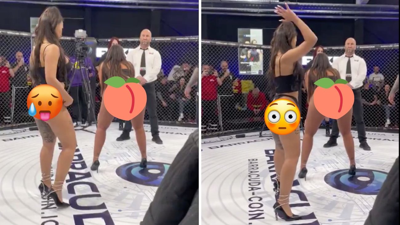 Video: ¿Nuevo deporte? Duelo de nalgadas se vuelve viral