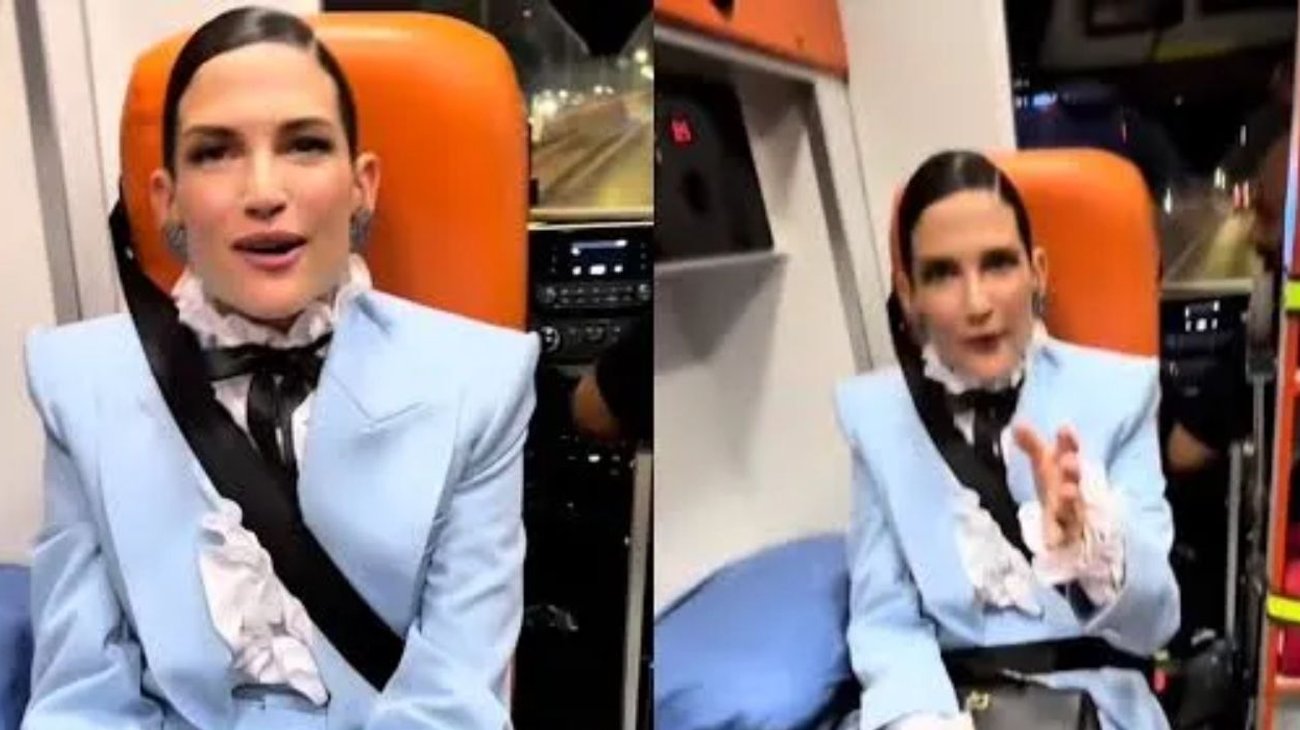 Critican a Natalia Jiménez por usar ambulancia para ir a evento