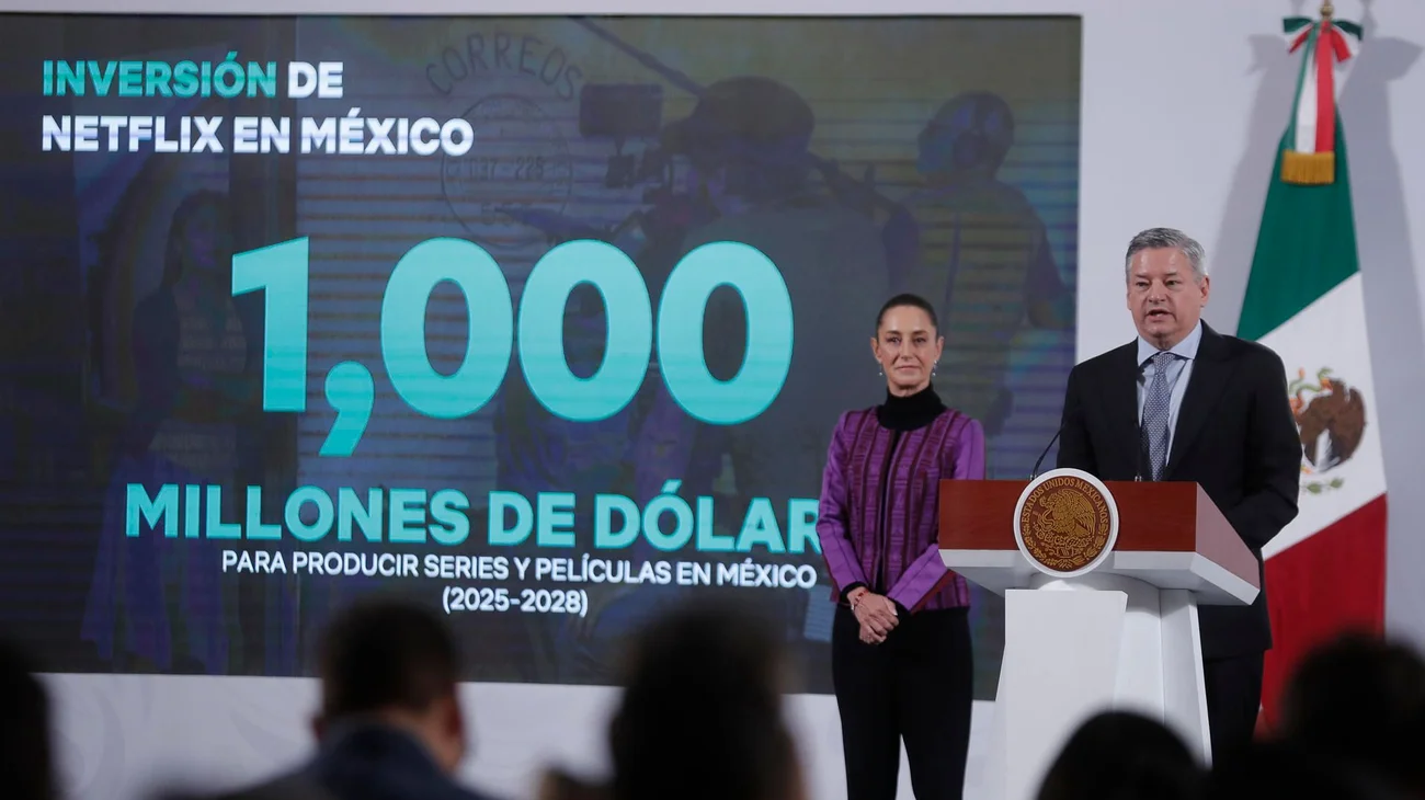 Netflix invertirá para producir 20 películas al año en México