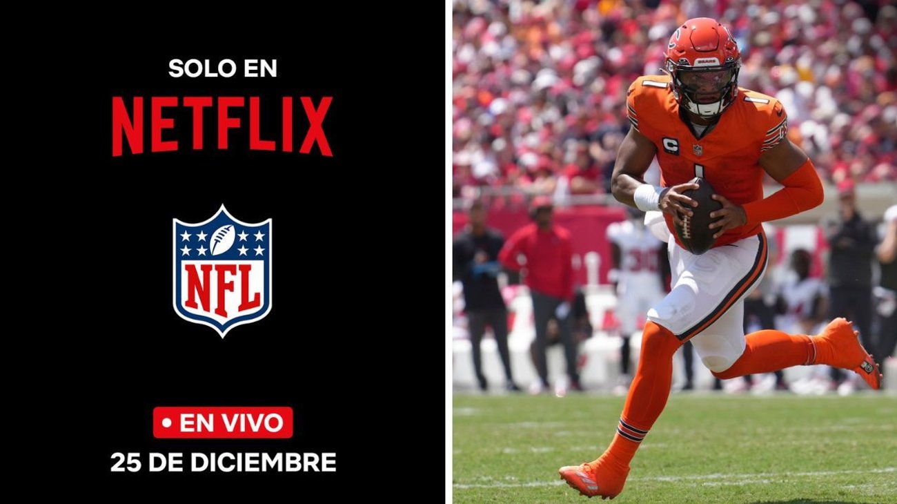 Netflix emitirá partidos de Navidad de la NFL de 2024 a 2026