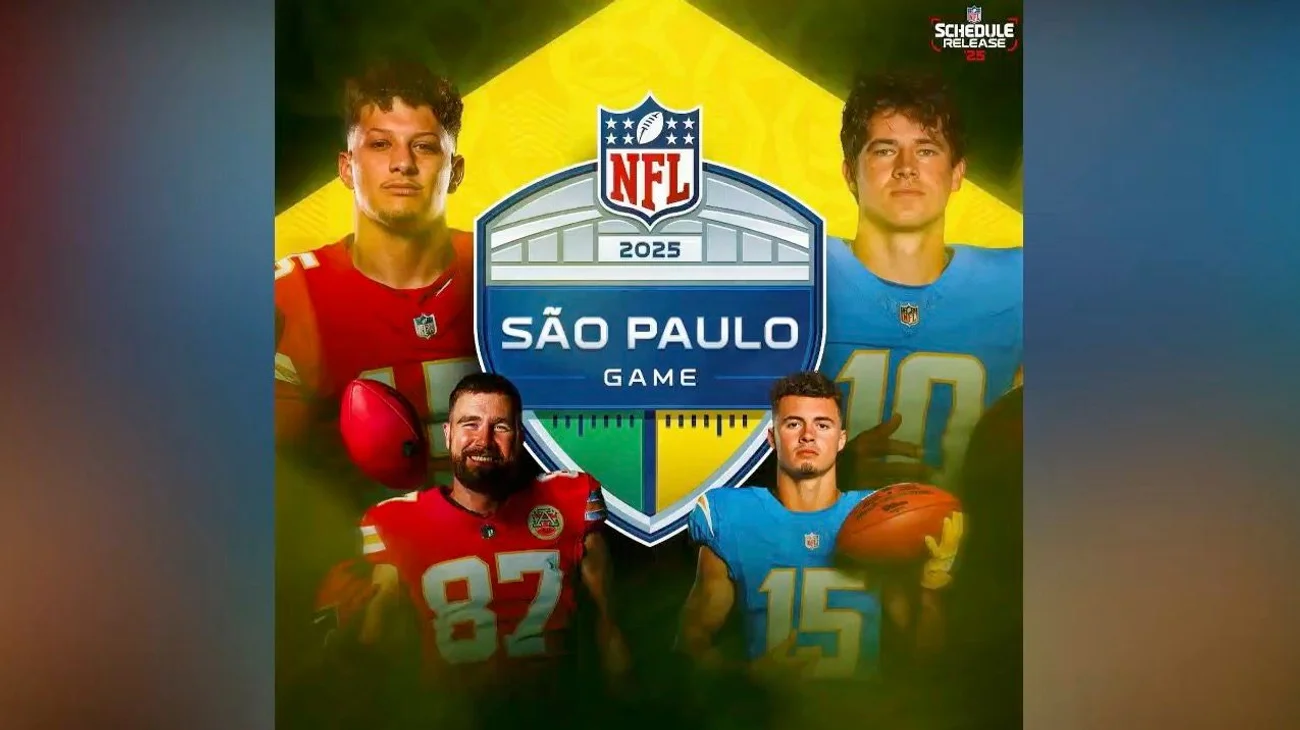 La NFL anuncia a Chiefs como rival de Chargers en Brasil