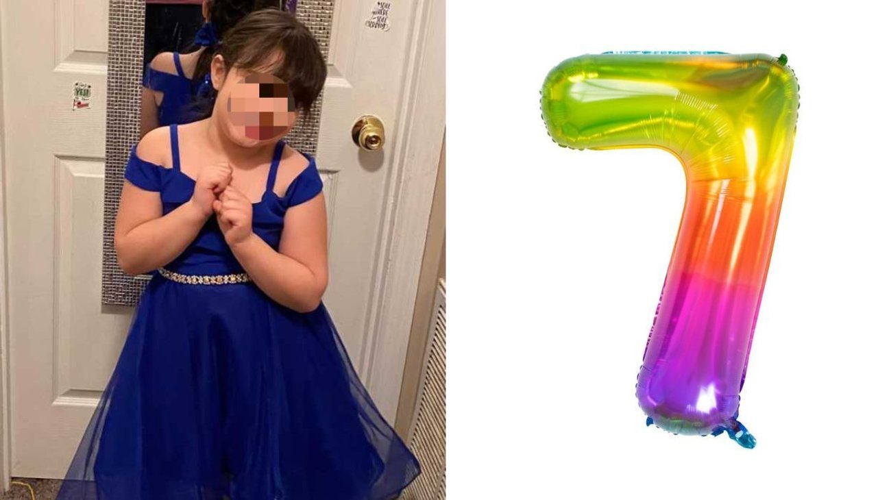 Niña de siete años muere por globo de cumpleaños