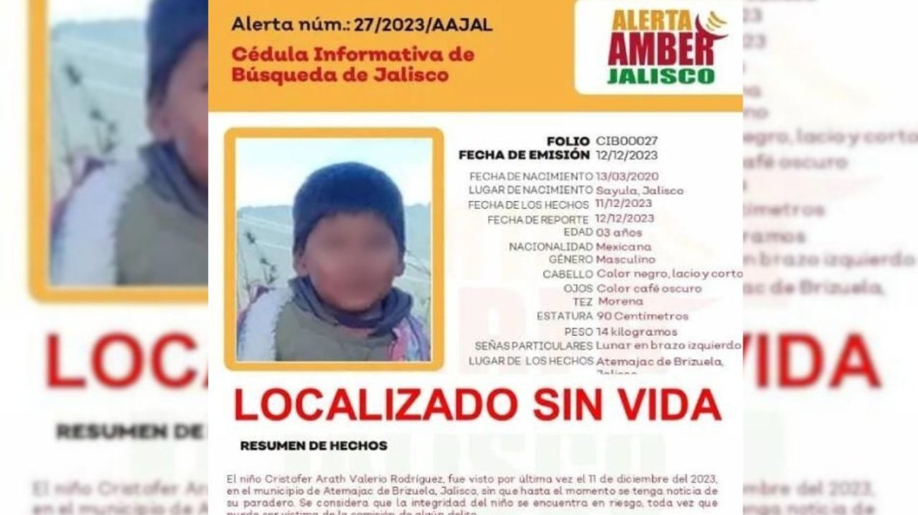 Encuentran sin vida a niño de 3 años que paseaba a su perro