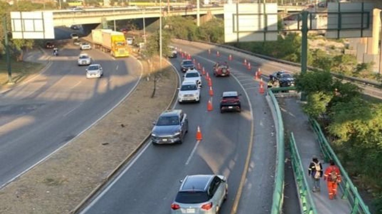 Solo habrá contraflujo en la Carretera Nacional en días santos