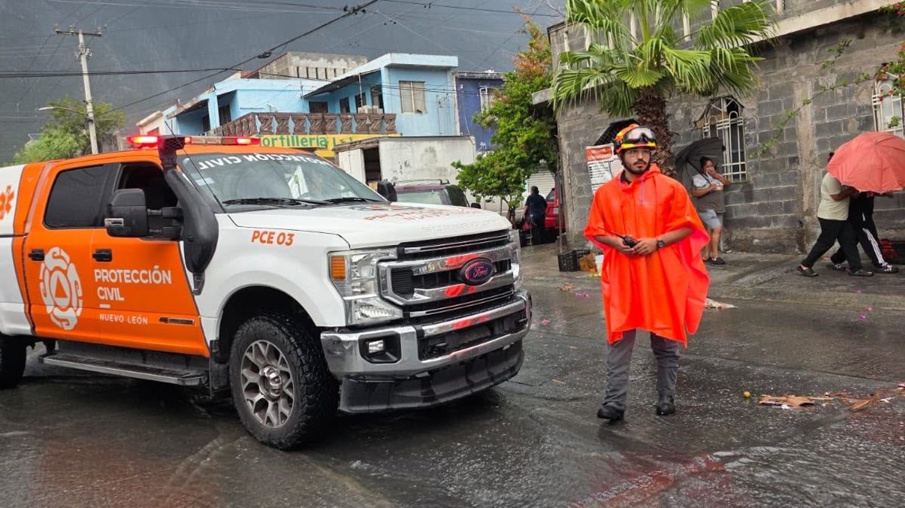 Reporta Protección Civil saldo blanco tras lluvias en la ciudad