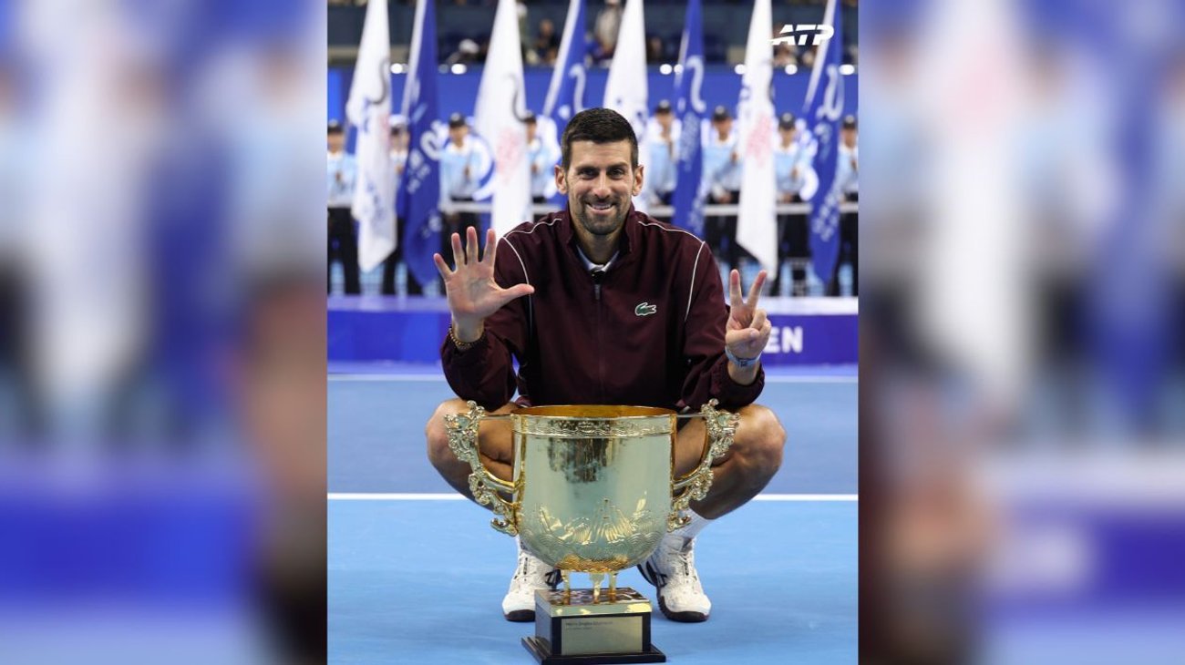 Novak Djokovic conquista su séptimo Abierto de China