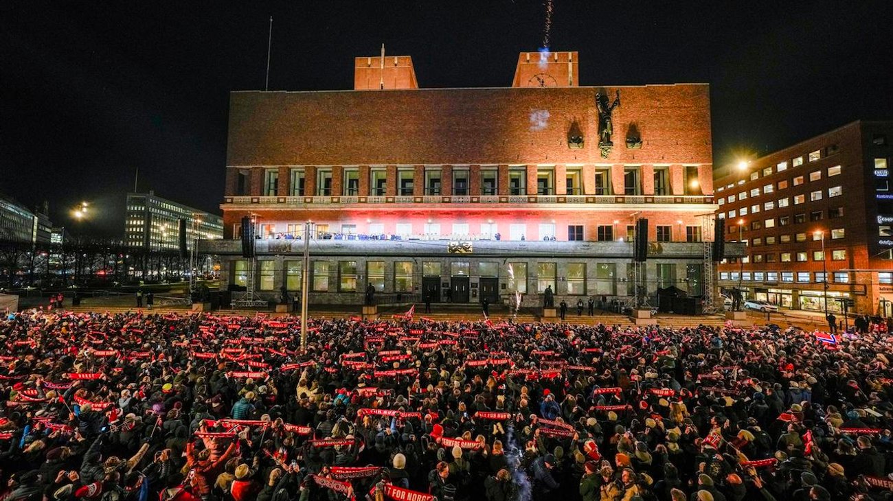 Celebra selección de Noruega con su afición regreso a un Mundial