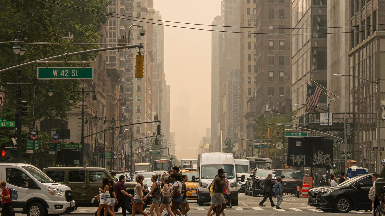 Persisten el humo y mala calidad del aire en parte de EUA