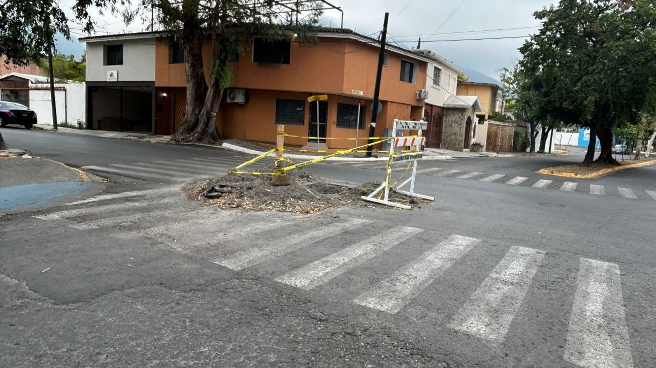 Reportan obra inconclusa de Agua y Drenaje en Mirador Residencial