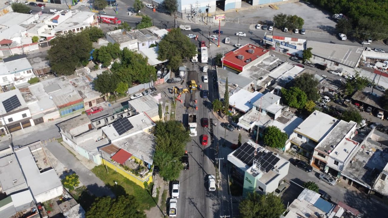 Inician trabajos de rehabilitación en la avenida Aceros