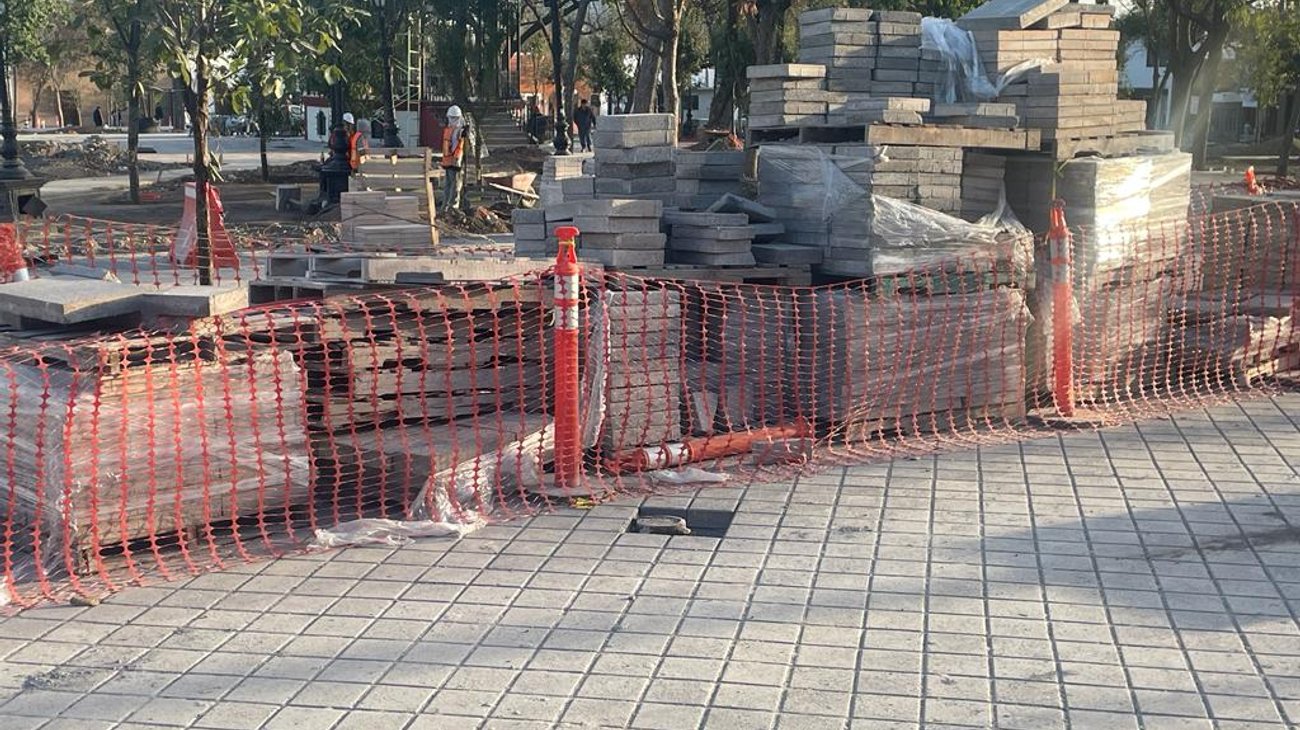 Incumple San Pedro y siguen obras en el Casco municipal