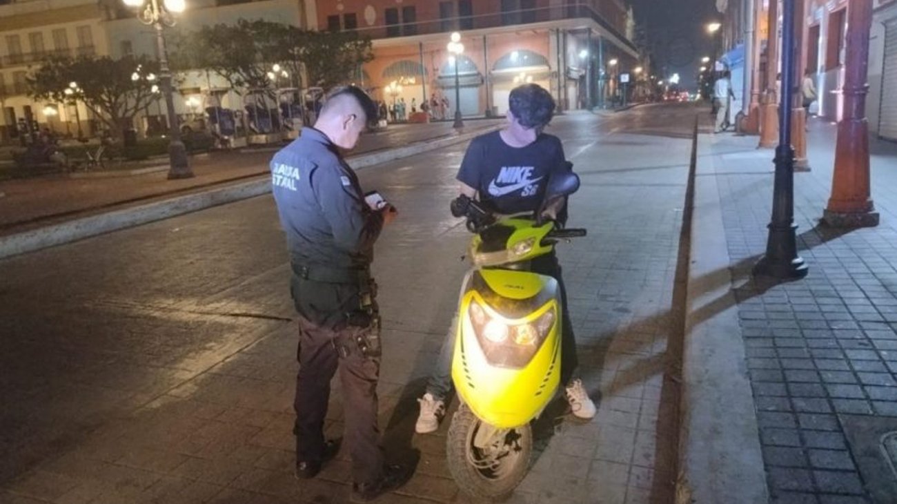 Guardia Estatal de Tamaulipas aplica operativo moto segura
