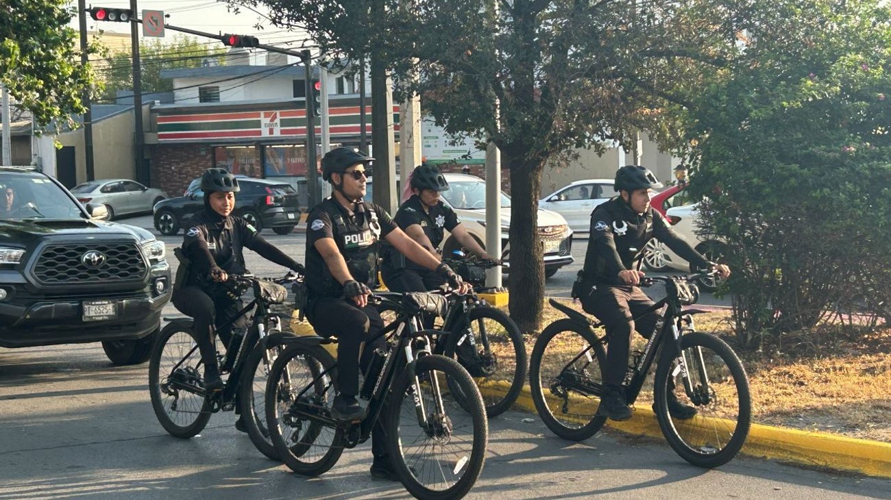 Con patrullajes y binomios caninos, refuerzan seguridad en UANL