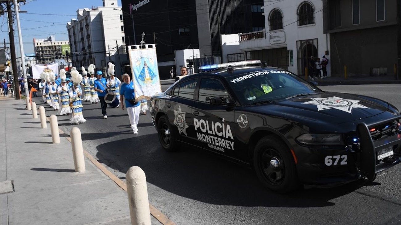 Monterrey inicia operativo vial por peregrinaciones guadalupanas