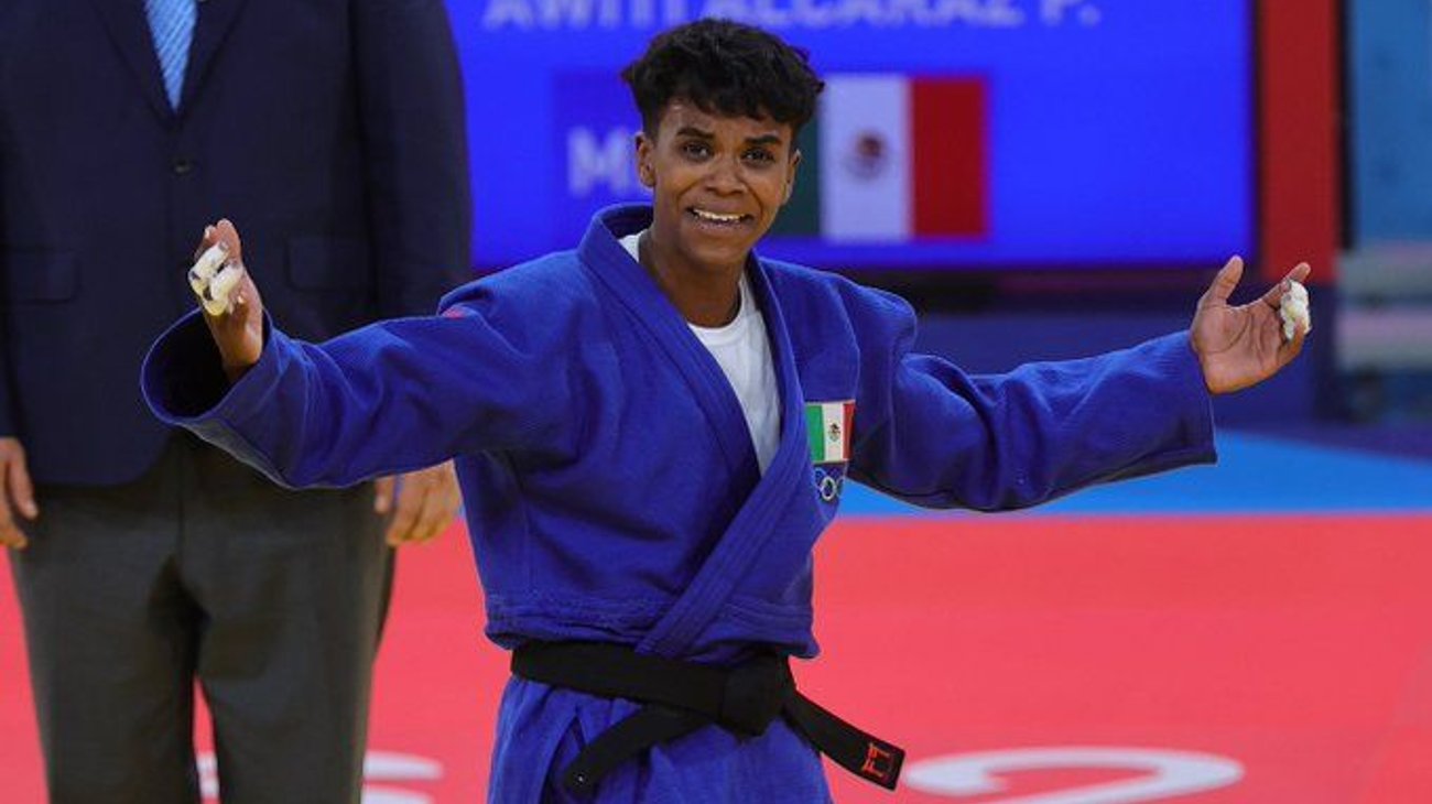 Judoca Prisca Awiti gana medalla de plata para México