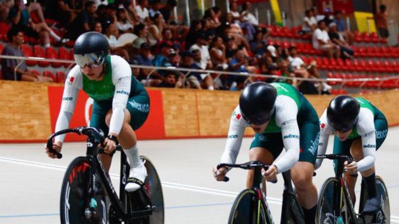 México conquista oro en el Panamericano de Pista 2026