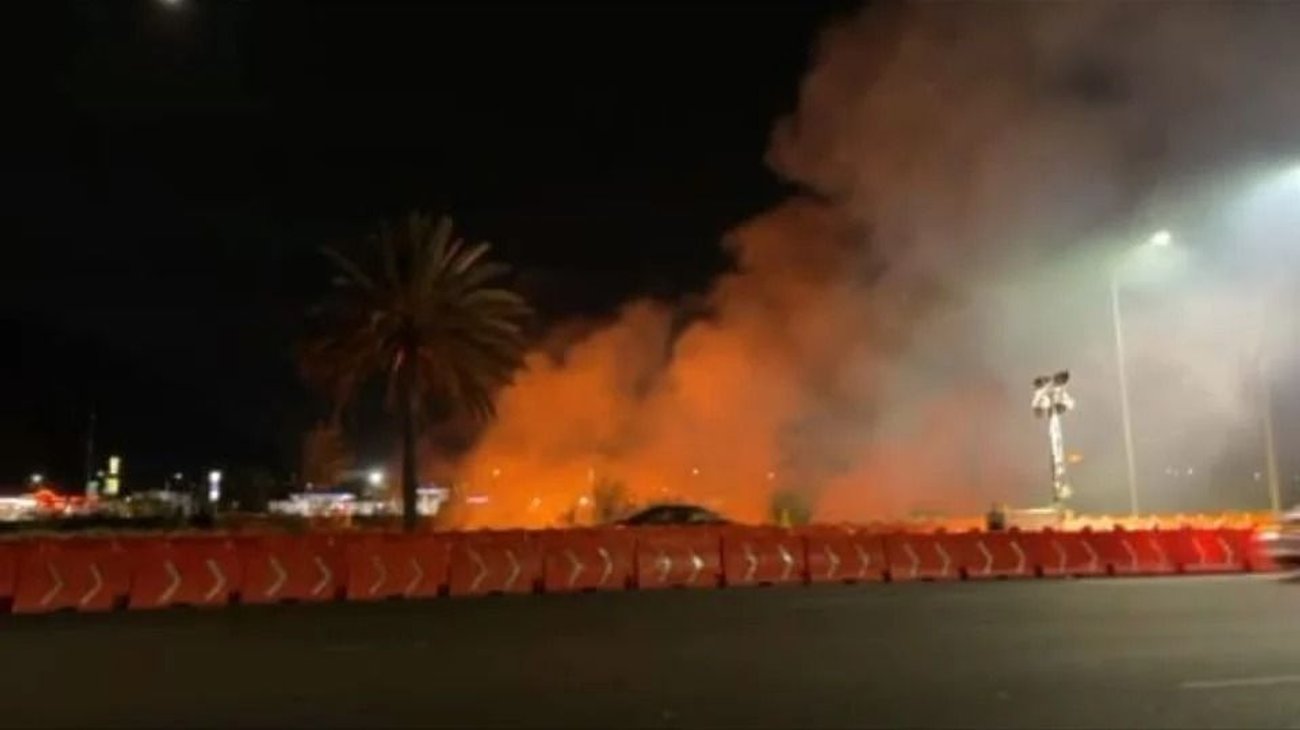 Se registra otro incendio en el río Santa Catarina