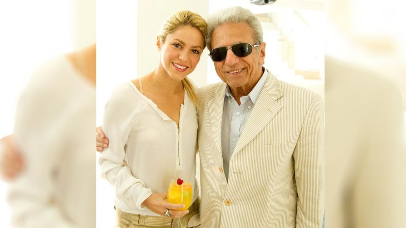 Padre de Shakira muestra leve mejoría en su salud