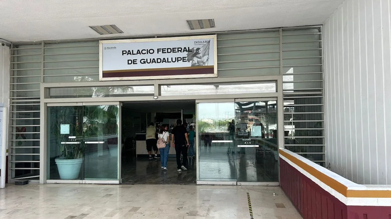 Reportan fallas eléctricas en el Palacio Federal de Guadalupe