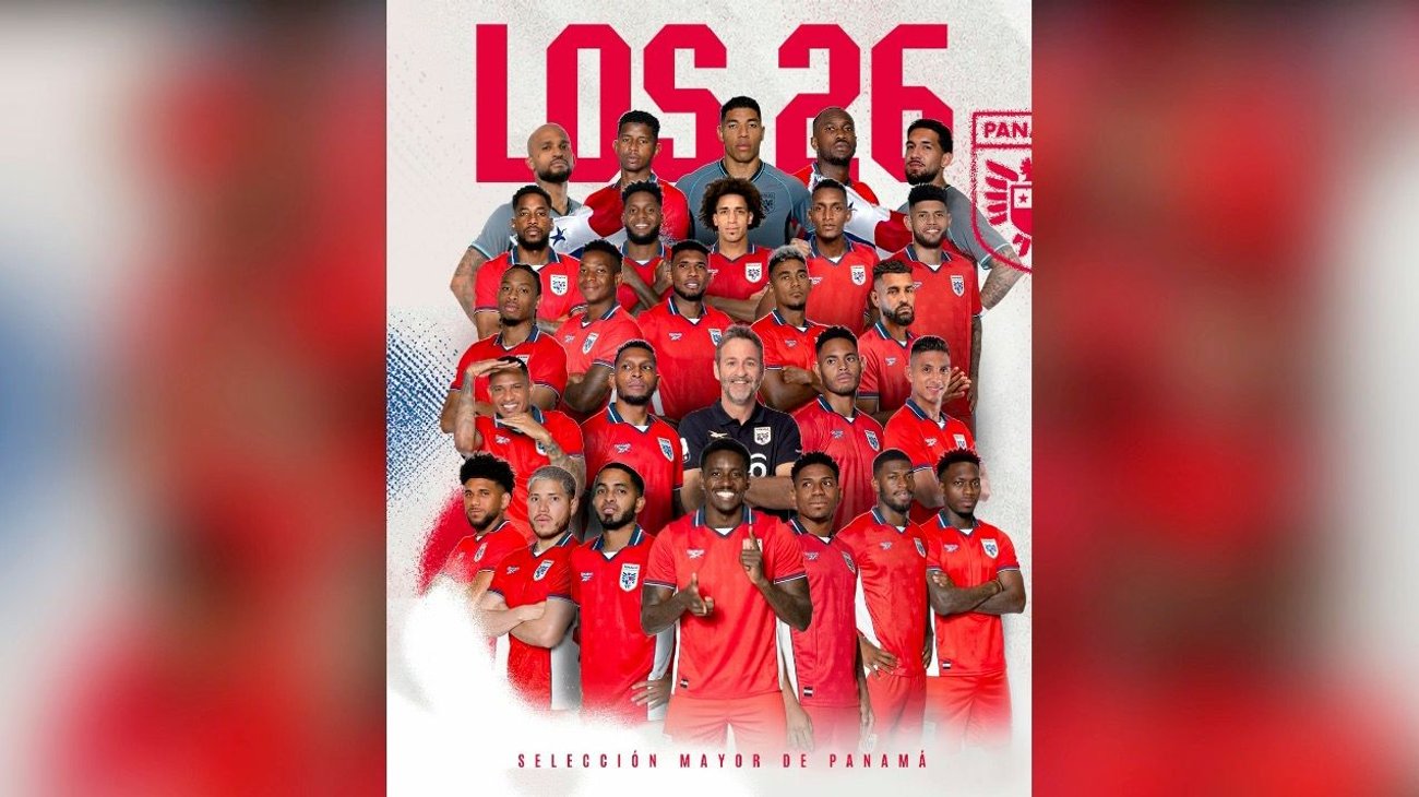 Panamá presenta su lista de 26 convocados para el Mundial
